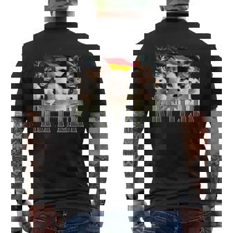 Kittler Cat Cool Grumpy Animal Katzenliebhaber T-Shirt mit Rückendruck - Geschenkecke