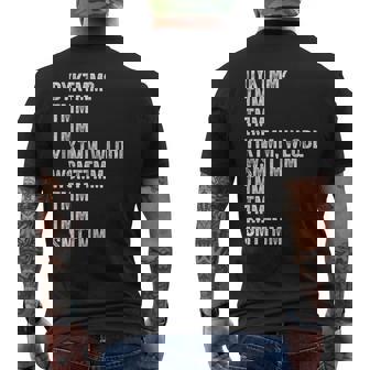 Do You Know The Muffin Man Dyktmm Nostalgic Quote Men's T-shirt Back Print | Seseable CA