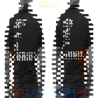 Kurashiki Chugoku で会いましょう 日本 メンズTシャツ バックプリント - Kawaiitshirt