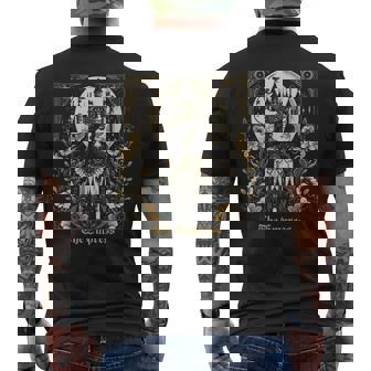 La Emperatriz Tarot Tarjeta Emo Gótico Emocore Camiseta Hombre Estampado Espalda - Regaloses