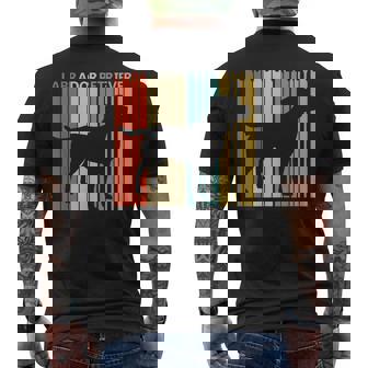 Labrador Retriever ラブラドール・レトリバー メンズTシャツ バックプリント - Kawaiitshirt