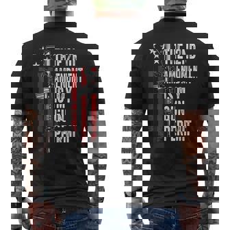 Laegunda Enmienda Es Mi Permiso De Armas Derechos Divertidos De Armas De Ee Uu Camiseta Hombre Estampado Espalda - Regaloses