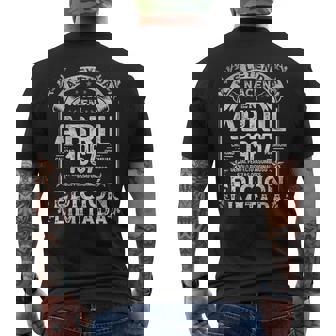 Las Leyendas Nacen En Abril De 1967 58 Años Cumpleaños Camiseta Hombre Estampado Espalda - Regaloses