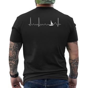 Latido Del Corazón Deela Conelero Para Capitanes Y Amantes De Los Barcos Camiseta Hombre Estampado Espalda - Regaloses