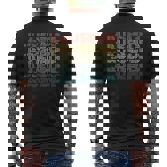 Lausbub ヴィンテージ レトロ バイエルン チロル ギフト メンズTシャツ バックプリント - Kawaiitshirt