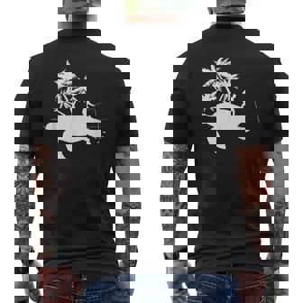 Le Pêcheur De L'île De La Tortue Pêche T-shirt imprimé au dos - Cadeauxyz