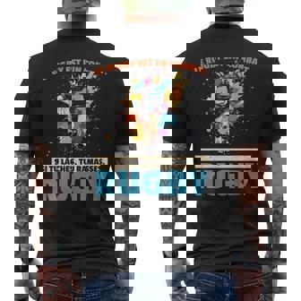 Le Rugby Est Combat Humour Maillot France Rugby Cadeau Rugby T-shirt imprimé au dos - Cadeauxyz