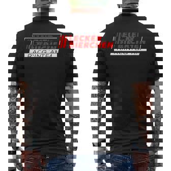 Lecker Bierchen Racing Team X Bier & Autorennen T-Shirt mit Rückendruck - Geschenkecke