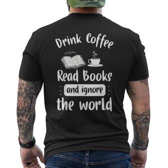 Leer Libro Literatura Biblioteca Camiseta Hombre Estampado Espalda - Regaloses