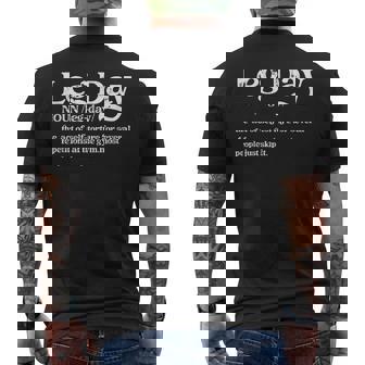 Leg Day Definition Funda Para Bomba De Gimnasio De Gran Tamaño Camiseta Hombre Estampado Espalda - Regaloses