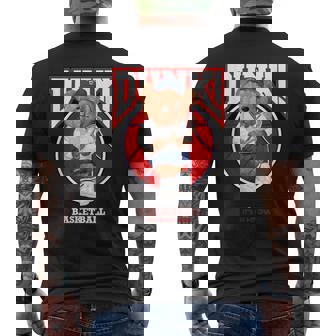 The Legend Teddy Bear Basketballlam Dunk Cool Basketball メンズTシャツ バックプリント - Kawaiitshirt