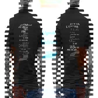 Lègende Bateau T-shirt imprimé au dos - Cadeauxyz