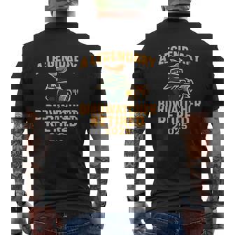 Leggendario Birdwatcher In Pensione 2025 Divertente Festa Di Pensionamento T-shirt da uomo con stampa posteriore - Novitaregali