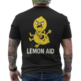 Lemon Aid Lemonade Men's T-shirt Back Print - Thegiftio UK