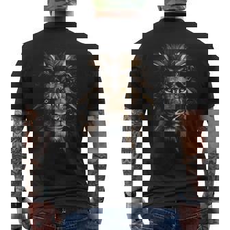 León Escultura Casa Arte Animal Retrato Gráfico León Camiseta Hombre Estampado Espalda - Regaloses