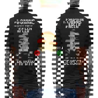 Les Champignons M'appellent Je Dois Partir Champignon Cèpes T-shirt imprimé au dos - Cadeauxyz