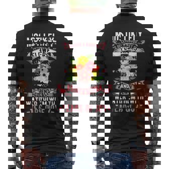 Les Fleurs Les Plususceptibles De Recevoir Des Larmes De Joie –Aint-Valentin T-shirt imprimé au dos - Cadeauxyz