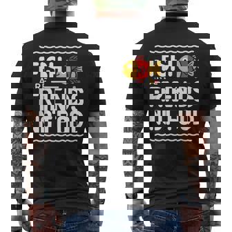 Les Poissons Neont Pas De La Nourriture T-shirt imprimé au dos - Cadeauxyz