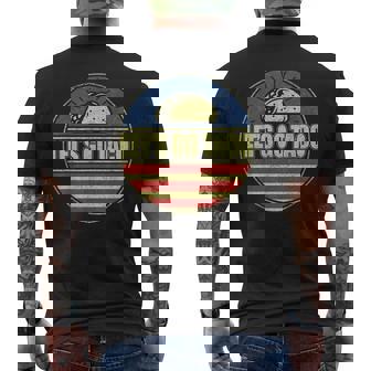 Let's Go Taco Let's Go Taco メンズTシャツ バックプリント - Kawaiitshirt