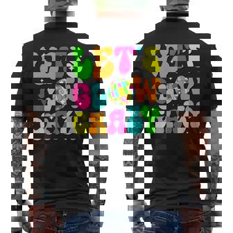 Let's Glowing Crazy In My Glowing Era Team Party Matching Men's T-shirt Back Print - Thegiftio