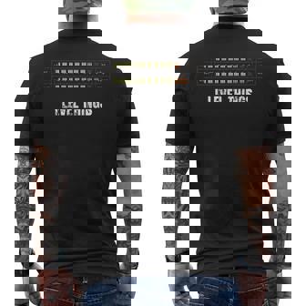 I Level Things サウンドエンジニア レコーディングスタジオu メーターミキサー Dj メンズTシャツ バックプリント - Kawaiitshirt