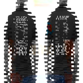 L'evoluzione Di Un Alano T-shirt da uomo con stampa posteriore - Novitaregali