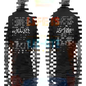Life Is 100 Percent Better With A 1Jz-Gte メンズTシャツ バックプリント - Kawaiitshirt