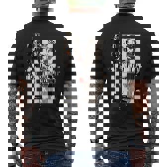 Life Picture Collection _ スティーブ マックイーン2 メンズTシャツ バックプリント - Kawaiitshirt