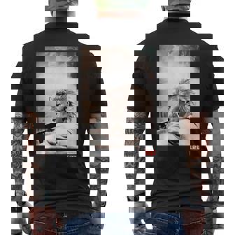 Life Picture Collection _ デヴィッド・ボウイ3 メンズTシャツ バックプリント - Kawaiitshirt