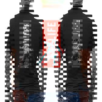 Life Picture Collection チンパンジー（3） メンズTシャツ バックプリント - Kawaiitshirt