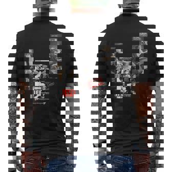 Life Picture Collection トラベル（7） 飛行機 ／ 空の旅 ／ スチュワーデス ／ 旅行者 メンズTシャツ バックプリント - Kawaiitshirt