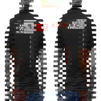 Life Picture Collection ファッションモデル（5） メンズTシャツ バックプリント - Kawaiitshirt