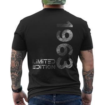 Limited Edition Jahrgang 1963 Mann Frau 62 Geburtstag T-Shirt mit Rückendruck - Geschenkecke