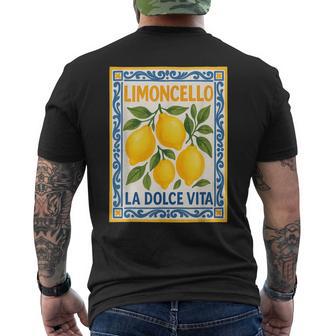 Limoncello La Dolceitaintage Italienische Zitronen T-Shirt mit Rückendruck - Geschenkecke