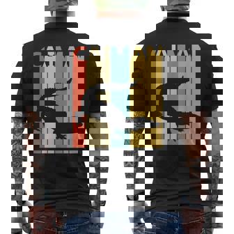 Lindo Arte De Animales Del Zoológico Deafari De Caiman Camiseta Hombre Estampado Espalda - Regaloses