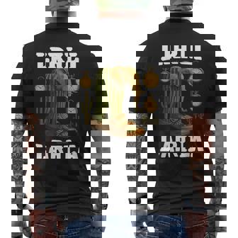 Lirili Larila 象 砂漠 面白い ミーム イタリアン ブレイン ロット メンズTシャツ バックプリント - Kawaiitshirt