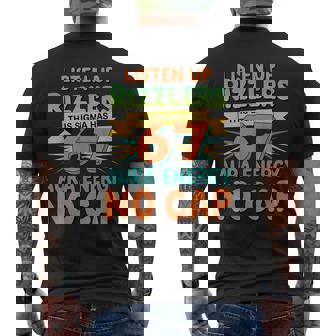 Listen Up Rizzlers This Sigma Has 67 Aura Energy Men's T-shirt Back Print - Thegiftio