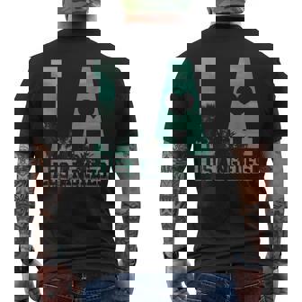 Los Angeles La California Amériqueintage Usaouvenir T-shirt imprimé au dos - Cadeauxyz