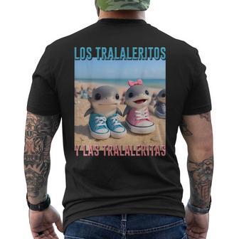 Los Tralaleritos Y Las Tralaleritas Italian Brainrot Monster Men's T-shirt Back Print - Thegiftio UK