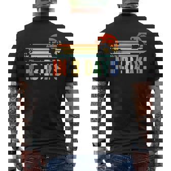 A Lot Can Happen In 3 Days Retro Vintage Sunset Men's T-shirt Back Print | Mazezy
