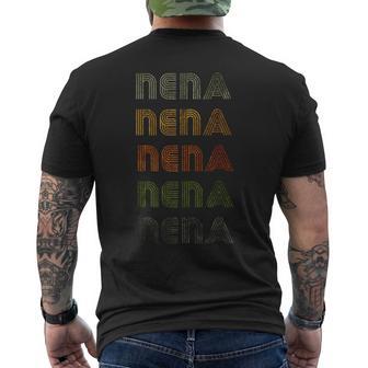 Love Heart Nena Im GrungeVintage-Stilchwarz Nena T-Shirt mit Rückendruck - Geschenkecke