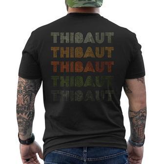 Love Heart Thibaut Grungeintage Style Noir Thibaut T-shirt imprimé au dos - Cadeauxyz