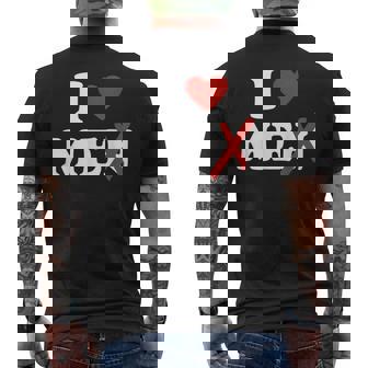 I Love Me I Heart Me I Love Without The N Men's T-shirt Back Print | Mazezy