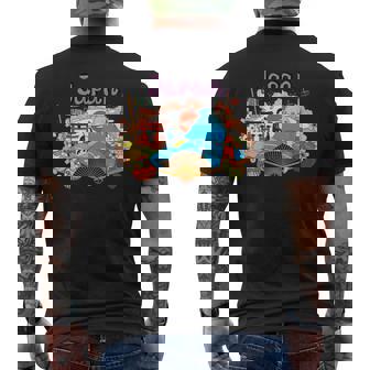 I Love Japan Nature & Culture Tokyo Japan Graphic メンズTシャツ バックプリント - Kawaiitshirt