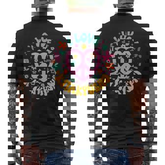 I Love Kitakyushu 北九州大好き メンズTシャツ バックプリント - Kawaiitshirt