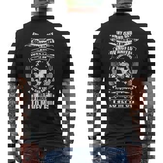 Love My Pug Dog メンズTシャツ バックプリント - Kawaiitshirt