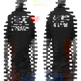 I Love My Yukari ゆかりちゃん大好き メンズTシャツ バックプリント - Kawaiitshirt