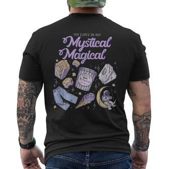 My Love Is So Mystical Magical Men's T-shirt Back Print - Thegiftio UK