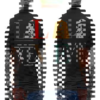 Love 王将 将棋 駒 面白いtシャツ おもしろ グッズ 服 筆文字 文字入り 面白い 文字 ネタ メンズ メンズTシャツ バックプリント - Kawaiitshirt