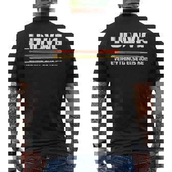 Ludwig Everything Else Is Noise クラシック音楽ドラムスティック メンズTシャツ バックプリント - Kawaiitshirt